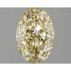 Diament laboratoryjny o barwie fantazyjnej szlif owalny, 2.1ct, VVS2, Fancy Intense Yellow, IGI LG669479271
