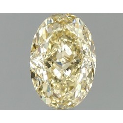 Diament laboratoryjny o barwie fantazyjnej szlif owalny, 1.1ct, VVS2, Fancy Yellow, IGI LG670432789