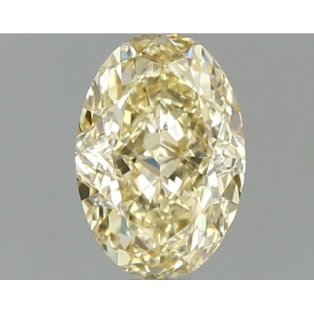 Diament laboratoryjny o barwie fantazyjnej szlif owalny, 1.1ct, VVS2, Fancy Yellow, IGI LG670432789