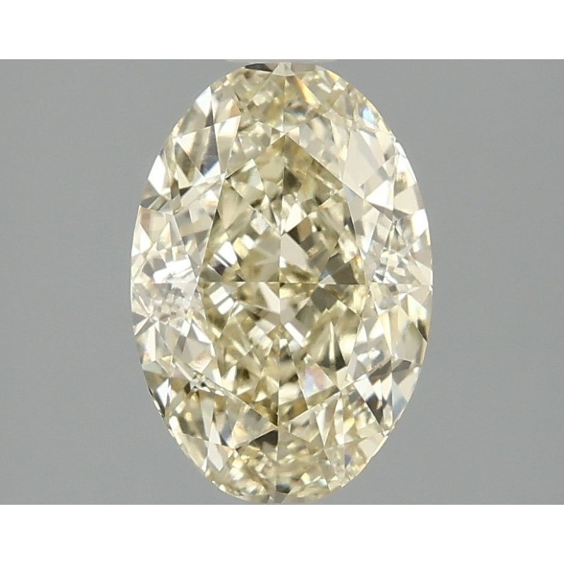 Diament laboratoryjny o barwie fantazyjnej szlif owalny, 2.08ct, VVS2, Fancy Intense Yellow, IGI LG694525901