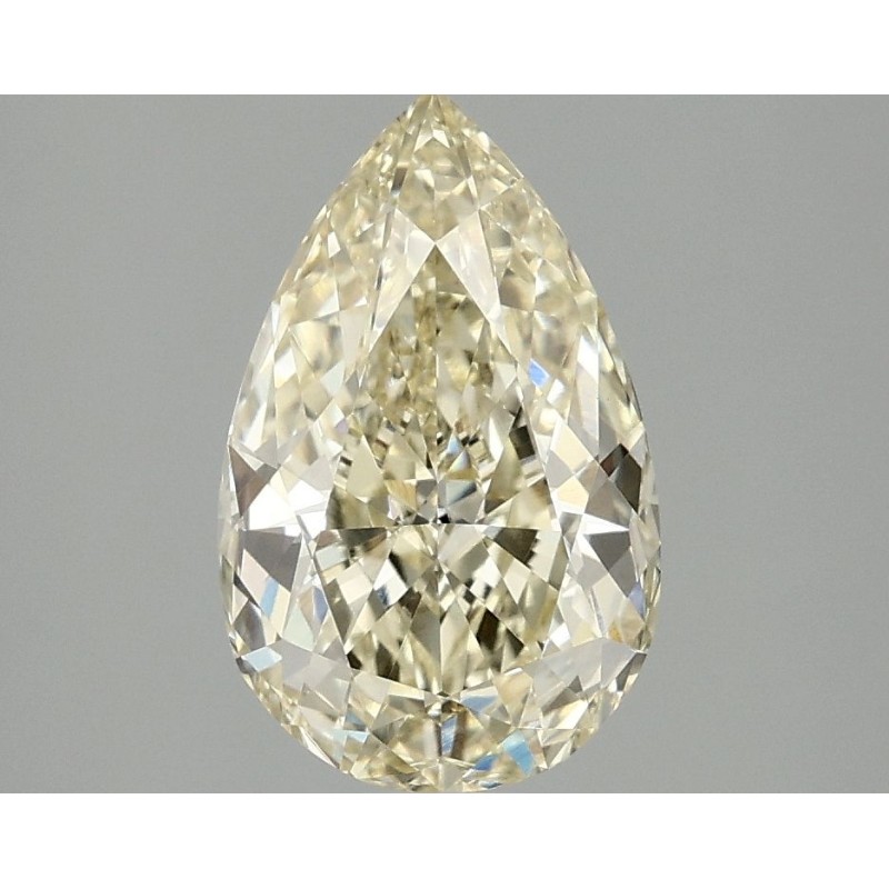 Diament laboratoryjny o barwie fantazyjnej szlif gruszkowy, 2.1ct, VVS2, Fancy Intense Yellow, IGI LG694525916