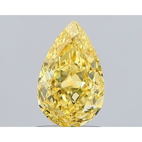 Diament laboratoryjny o barwie fantazyjnej szlif gruszkowy, 1.2ct, VVS2, Fancy Intense Yellow, IGI LG729530592