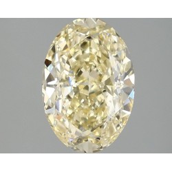 Diament laboratoryjny o barwie fantazyjnej szlif owalny, 2.1ct, VVS2, Fancy Intense Yellow, IGI LG671484160