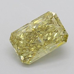 Diament laboratoryjny o barwie fantazyjnej radiant, 1.6ct, VVS2, Fancy Yellow, IGI LG729530012