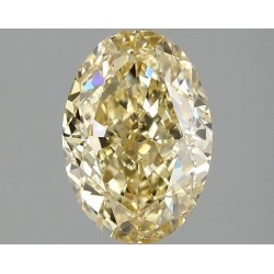 Diament laboratoryjny o barwie fantazyjnej szlif owalny, 2.08ct, VVS2, Fancy Intense Yellow, IGI LG670432820