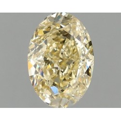 Diament laboratoryjny o barwie fantazyjnej szlif owalny, 1.1ct, VVS2, Fancy Intense Yellow, IGI LG670432808
