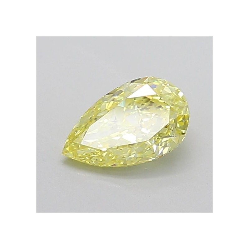 Diament laboratoryjny o barwie fantazyjnej szlif gruszkowy, 1.04ct, VVS1, Fancy Intense Yellow, IGI LG732563504