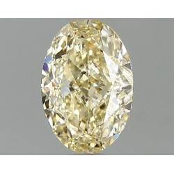 Diament laboratoryjny o barwie fantazyjnej szlif owalny, 1.07ct, VVS1, Fancy Yellow, IGI LG670441602