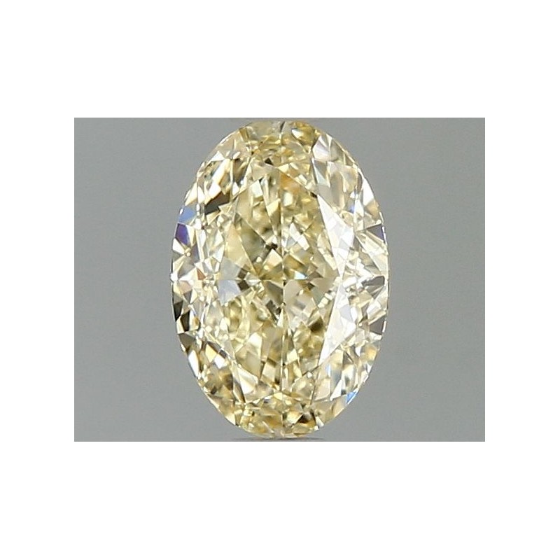 Diament laboratoryjny o barwie fantazyjnej szlif owalny, 1.07ct, VVS1, Fancy Yellow, IGI LG670441602