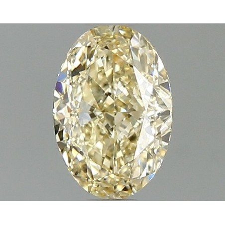Diament laboratoryjny o barwie fantazyjnej szlif owalny, 1.07ct, VVS1, Fancy Yellow, IGI LG670441602
