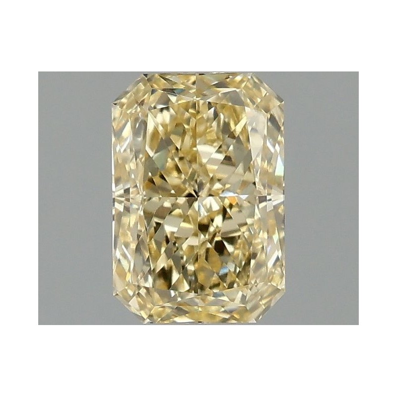 Diament laboratoryjny o barwie fantazyjnej radiant, 1.02ct, VVS2, Fancy Intense Yellow, IGI LG670482510