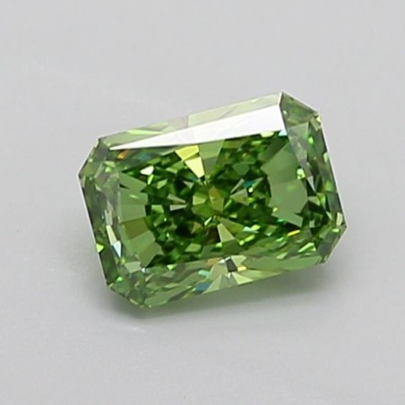 Diament laboratoryjny o barwie fantazyjnej radiant, 1.08ct, VVS2, Fancy Vivid Green, IGI LG739511239