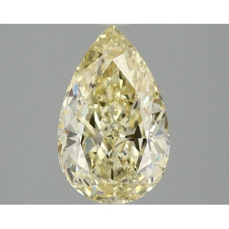Diament laboratoryjny o barwie fantazyjnej szlif gruszkowy, 2.06ct, VVS2, Fancy Intense Yellow, IGI LG702501539