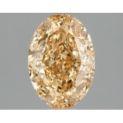 Diament laboratoryjny o barwie fantazyjnej szlif owalny, 1.57ct, VVS2, Fancy Intense Yellow, IGI LG670470220