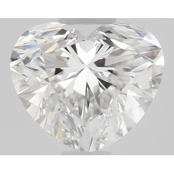 Diament serce, 0.5ct, VVS2, E, GIA 7528823067