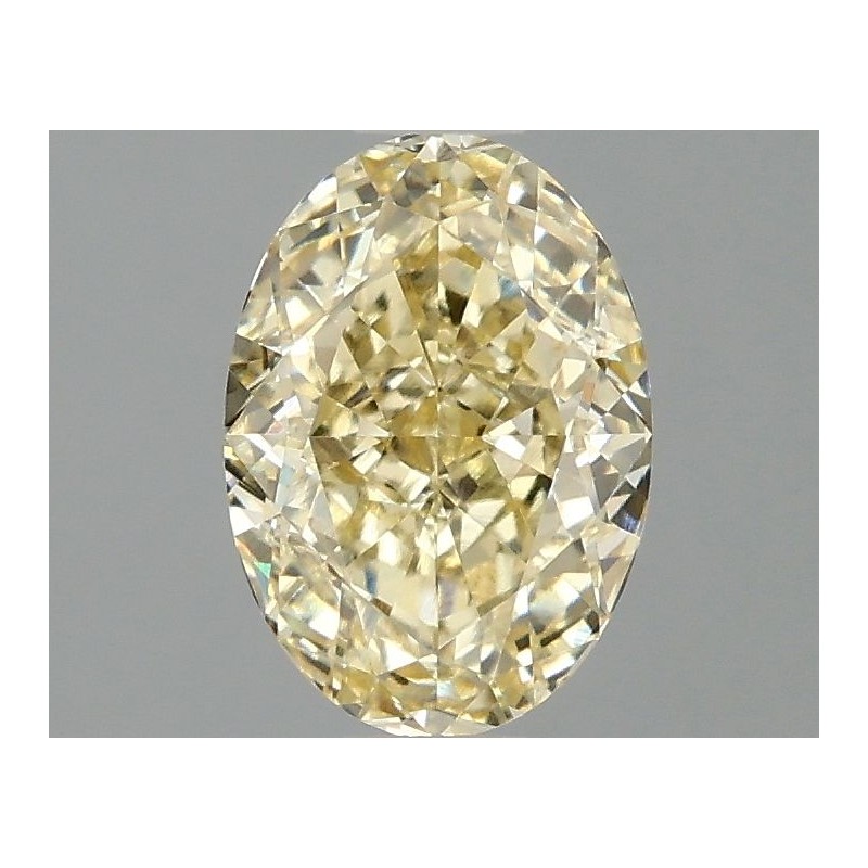 Diament laboratoryjny o barwie fantazyjnej szlif owalny, 1.56ct, VVS2, Fancy Intense Yellow, IGI LG683501630