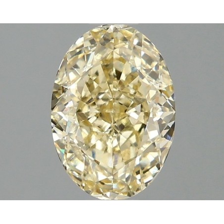Diament laboratoryjny o barwie fantazyjnej szlif owalny, 1.56ct, VVS2, Fancy Intense Yellow, IGI LG683501630