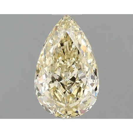 Diament laboratoryjny o barwie fantazyjnej szlif gruszkowy, 1.09ct, VVS2, Fancy Light Yellow, IGI LG681597768