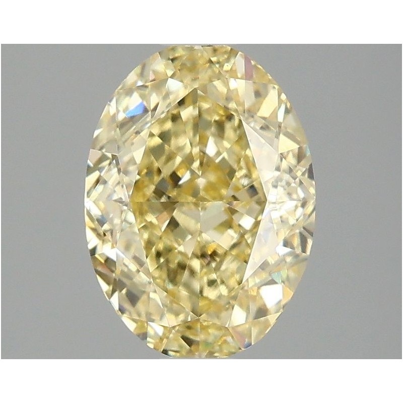 Diament laboratoryjny o barwie fantazyjnej szlif owalny, 2.07ct, VVS2, Fancy Intense Yellow, IGI LG683520291