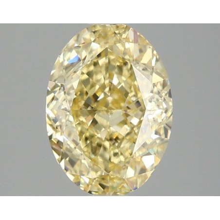 Diament laboratoryjny o barwie fantazyjnej szlif owalny, 2.07ct, VVS2, Fancy Intense Yellow, IGI LG683520291