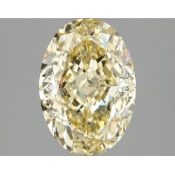 Diament laboratoryjny o barwie fantazyjnej szlif owalny, 2.09ct, VVS2, Fancy Intense Yellow, IGI LG671440426