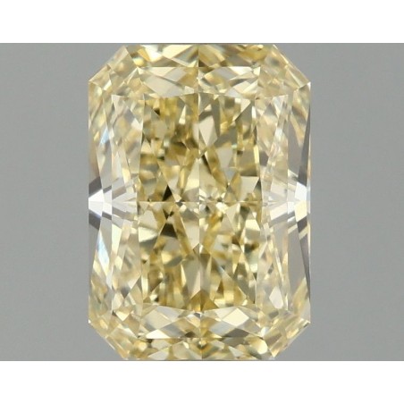 Diament laboratoryjny o barwie fantazyjnej radiant, 1.06ct, VVS2, Fancy Intense Yellow, IGI LG671409472