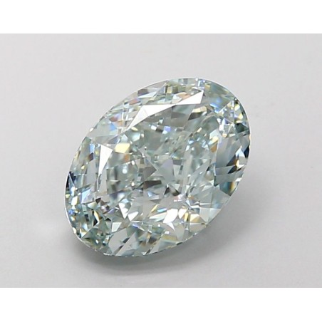 Diament laboratoryjny o barwie fantazyjnej szlif owalny, 2.79ct, VVS1, Fancy Blue, IGI LG700514852