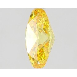 Diament laboratoryjny o barwie fantazyjnej szlif owalny, 1.21ct, VVS2, Fancy Vivid Yellow, IGI LG519247627