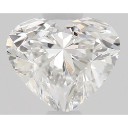 Diament serce, 0.5ct, VVS2, F, GIA 2537181941