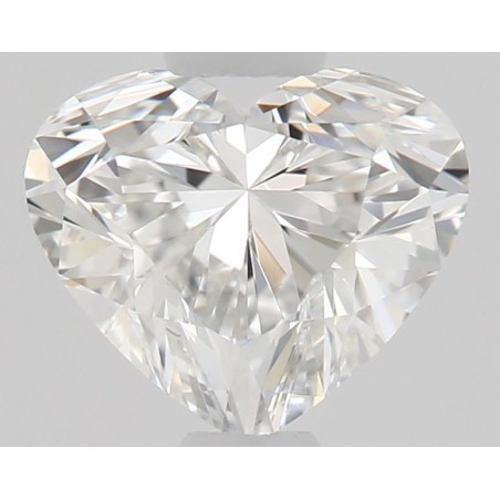 Diament serce, 0.5ct, VVS2, F, GIA 2537181941
