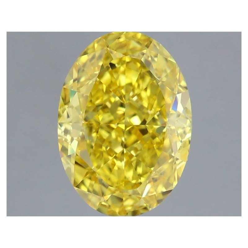 Diament laboratoryjny o barwie fantazyjnej szlif owalny, 1.54ct, VVS1, Fancy Vivid Yellow, IGI LG717506108 Diament laboratoryjny o barwie fantazyjnej szlif owalny, 1.54ct, VVS1, Fancy Vivid Yellow, IGI LG717506108