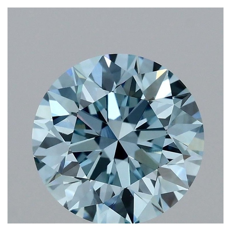 Diament laboratoryjny o barwie fantazyjnej szlif okrągły, 2.08ct, VVS2, Fancy Vivid Blue, IGI LG705518698 Diament laboratoryjny o barwie fantazyjnej szlif okrągły, 2.08ct, VVS2, Fancy Vivid Blue, IGI LG705518698