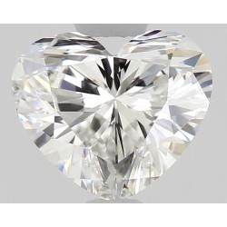 Diament serce, 0.53ct, VS1, F, GIA 3525081745