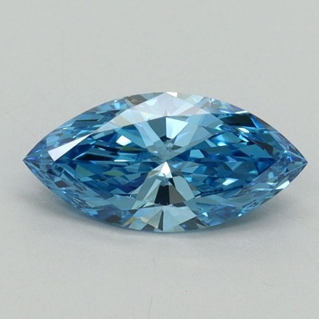 Diament laboratoryjny o barwie fantazyjnej markiza, 0.98ct, VVS2, Fancy Vivid Blue, IGI LG707536225