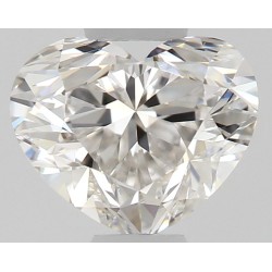 Diament serce, 0.5ct, VVS2, H, GIA 2528174800