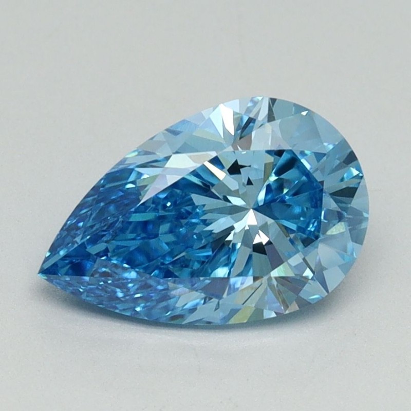 Diament laboratoryjny o barwie fantazyjnej szlif gruszkowy, 1.52ct, VVS2, Fancy Vivid Blue, IGI LG645459195 Diament laboratoryjny o barwie fantazyjnej szlif gruszkowy, 1.52ct, VVS2, Fancy Vivid Blue, IGI LG645459195