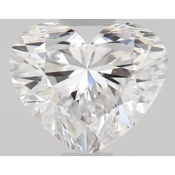 Diament serce, 0.5ct, VS2, D, GIA 2527899364