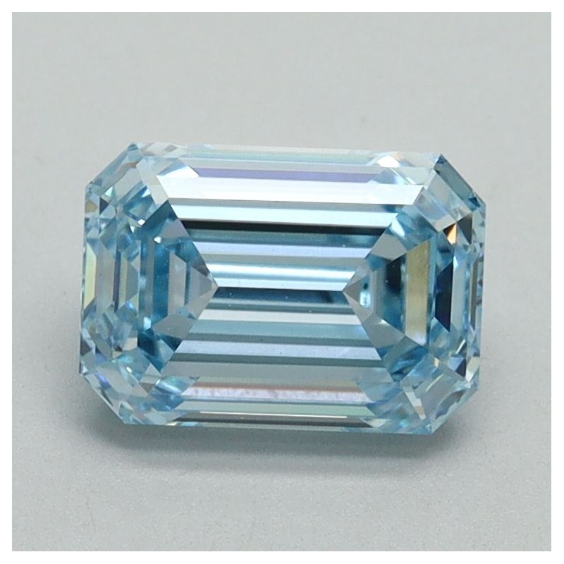 Diament laboratoryjny o barwie fantazyjnej szlif szmaragdowy, 1.52ct, VVS2, Fancy Intense Blue, IGI LG617426939 Diament laboratoryjny o barwie fantazyjnej szlif szmaragdowy, 1.52ct, VVS2, Fancy Intense Blue, IGI LG617426939