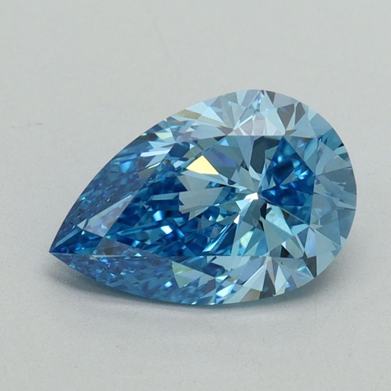 Diament laboratoryjny o barwie fantazyjnej szlif gruszkowy, 1.52ct, VVS2, Fancy Vivid Blue, IGI LG645458977 Diament laboratoryjny o barwie fantazyjnej szlif gruszkowy, 1.52ct, VVS2, Fancy Vivid Blue, IGI LG645458977