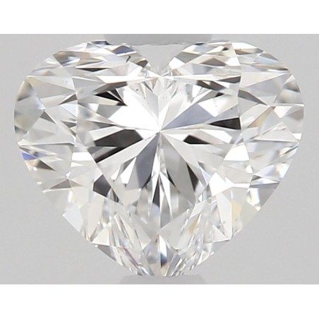 Diament serce, 0.57ct, VS2, D, GIA 6535552726