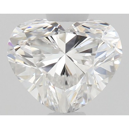 Diament serce, 0.54ct, VS1, D, GIA 6535358401
