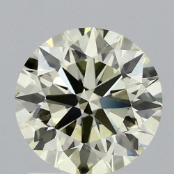 Diament laboratoryjny o barwie fantazyjnej szlif okrągły, 1.43ct, VVS2, Fancy Light Yellow, IGI LG693512245
