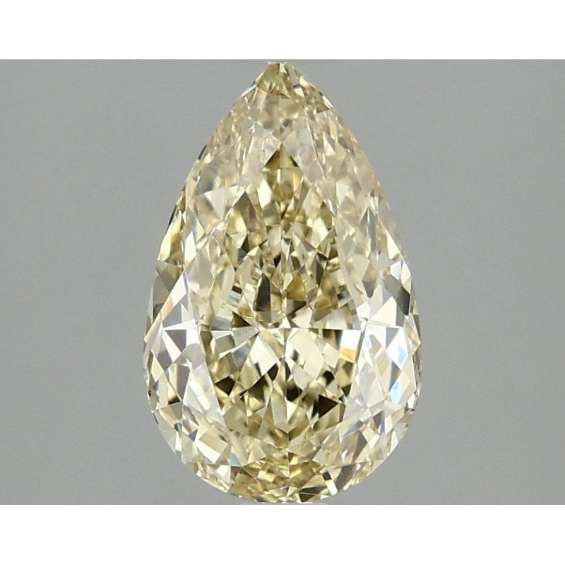 Diament laboratoryjny o barwie fantazyjnej szlif gruszkowy, 1.55ct, VVS2, Fancy Intense Yellow, IGI LG696567419