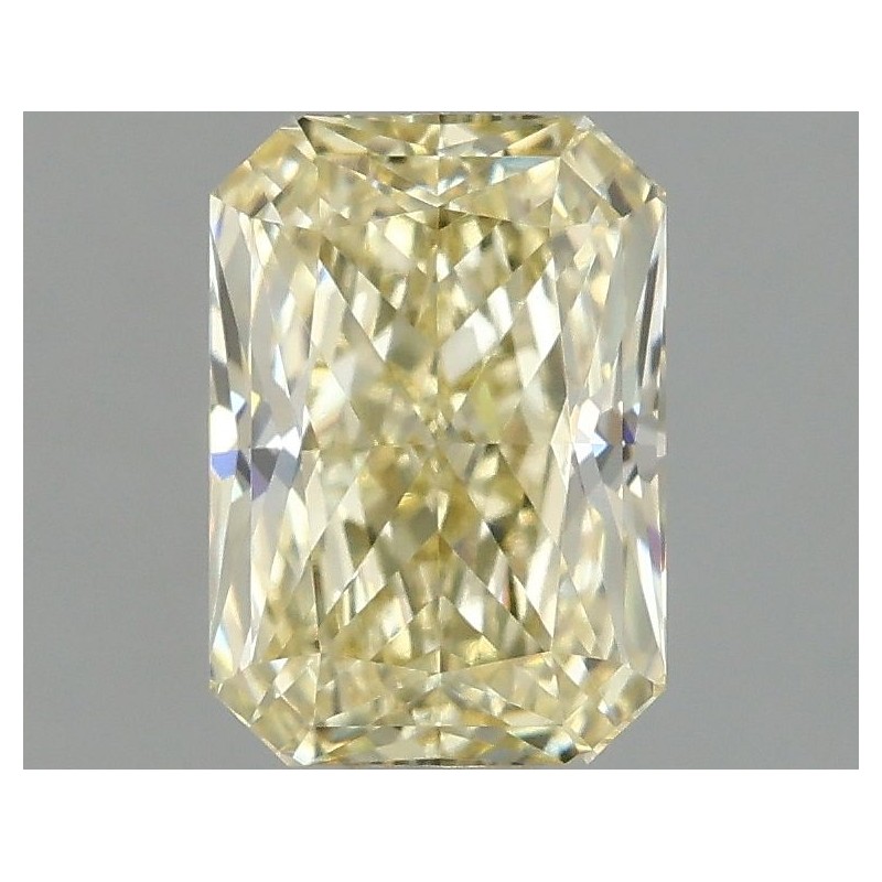 Diament laboratoryjny o barwie fantazyjnej radiant, 1.1ct, VVS2, Fancy Intense Yellow, IGI LG674503466