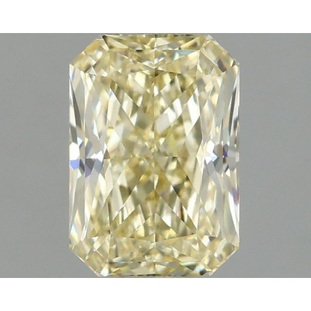 Diament laboratoryjny o barwie fantazyjnej radiant, 1.1ct, VVS2, Fancy Intense Yellow, IGI LG674503466