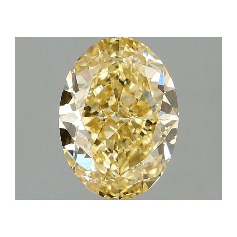 Diament laboratoryjny o barwie fantazyjnej szlif owalny, 1.58ct, VVS2, Fancy Intense Yellow, IGI LG673412330 Diament laboratoryjny o barwie fantazyjnej szlif owalny, 1.58ct, VVS2, Fancy Intense Yellow, IGI LG673412330