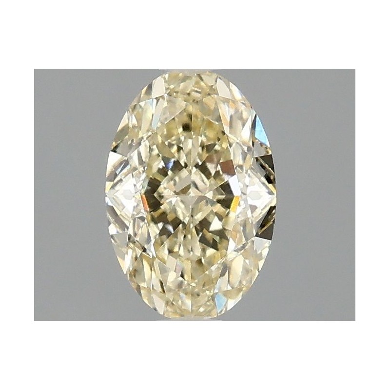 Diament laboratoryjny o barwie fantazyjnej szlif owalny, 1.08ct, VVS2, Fancy Yellow, IGI LG674532124