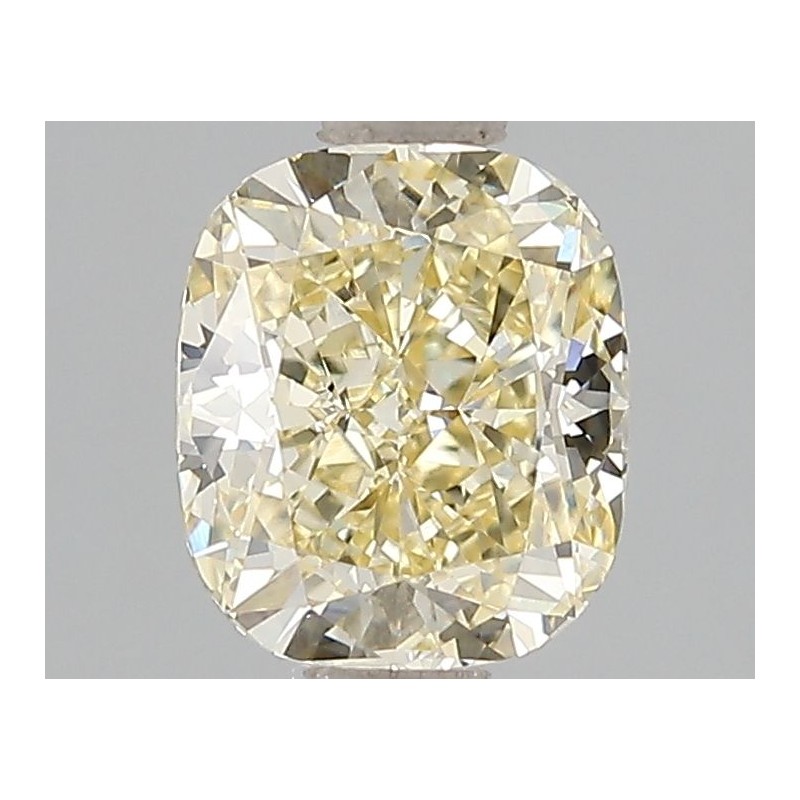 Diament laboratoryjny o barwie fantazyjnej szlif poduszkowy brylantowy, 1.6ct, VVS2, Fancy Intense Yellow, IGI LG671493225