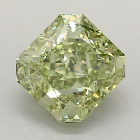 Diament laboratoryjny o barwie fantazyjnej szlif radiant kawadratowy, 1.52ct, VVS1, Fancy Intense Green, IGI LG636427459