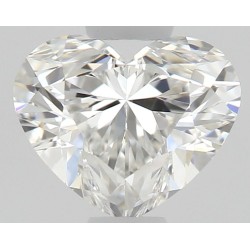 Diament serce, 0.5ct, VS1, F, GIA 6525671646